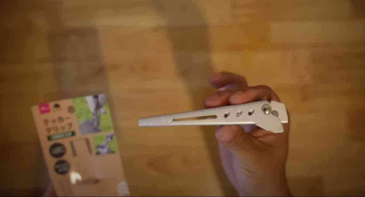 セブンイレブンで購入したダイソーのクッカークリップの使い方